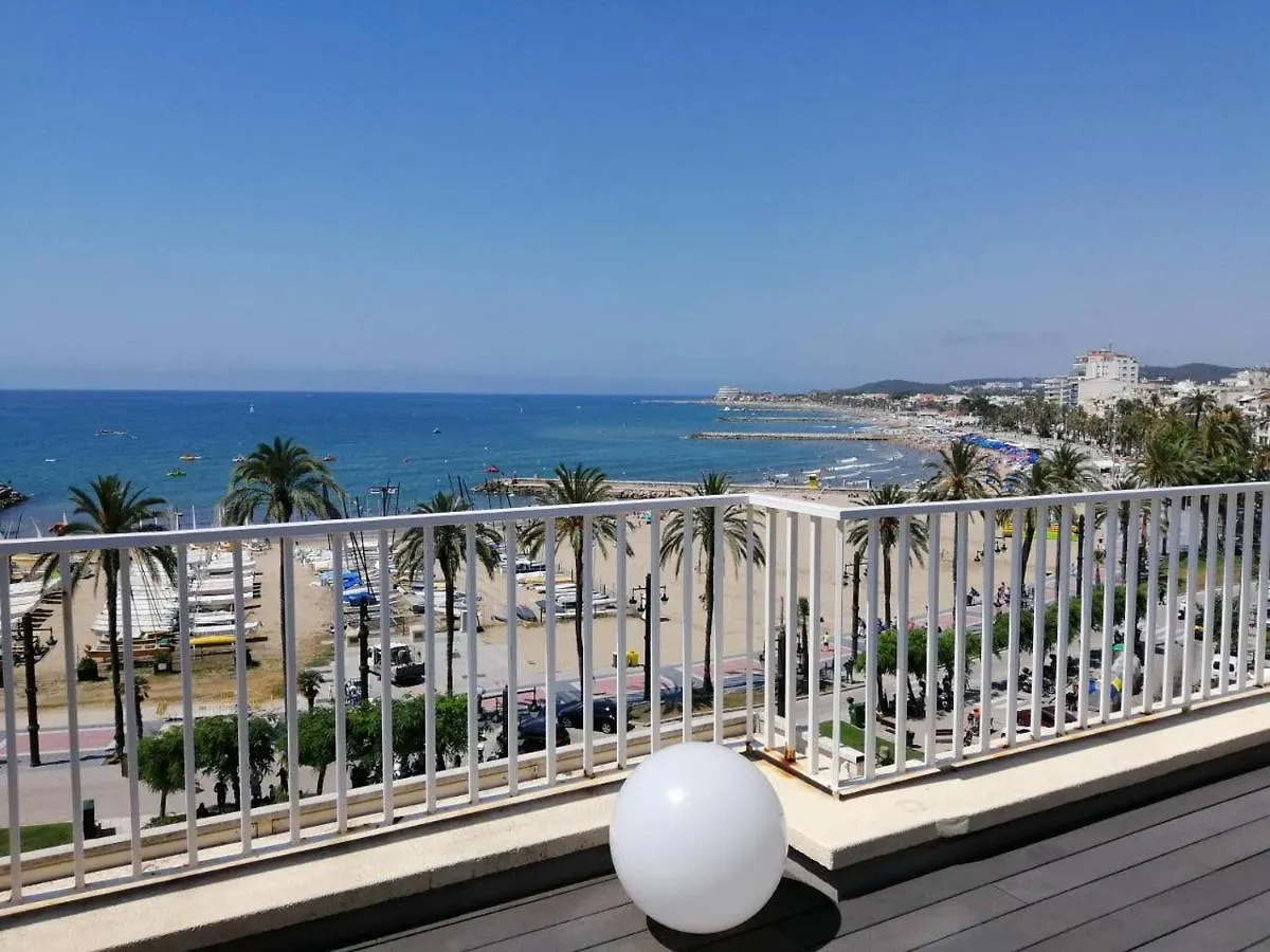 Atico Con Fantasticas Vistas Al Mar Y La Iglesia Apartment Sitges 0*,  Spain