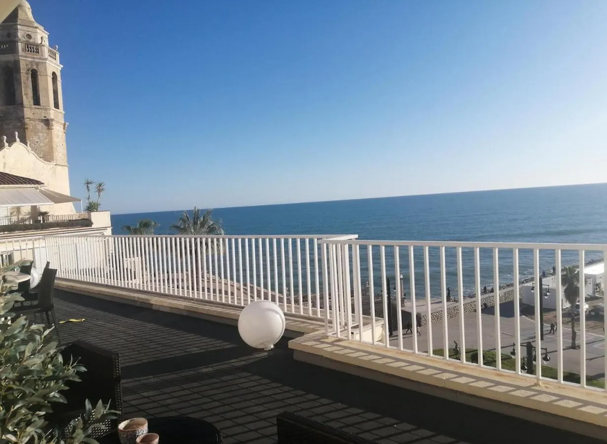 Atico Con Fantasticas Vistas Al Mar Y La Iglesia Apartment Sitges